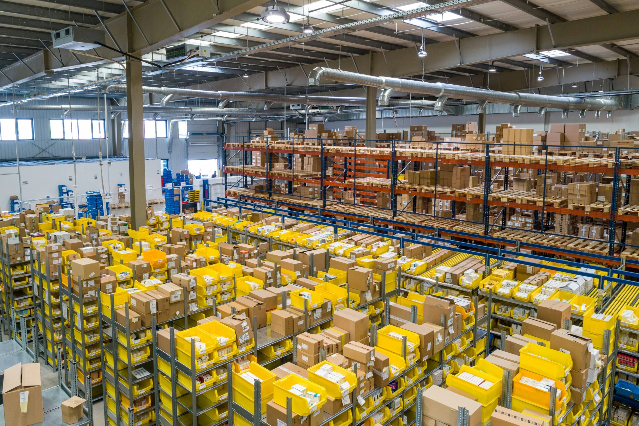 warehouse stock throughput